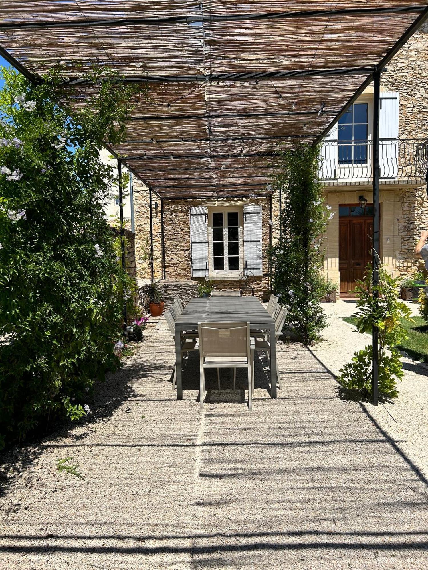 Provenzalisches Landhaus Les Martinets Am Fusse Des Mont Ventoux Villes-sur-Auzon المظهر الخارجي الصورة
